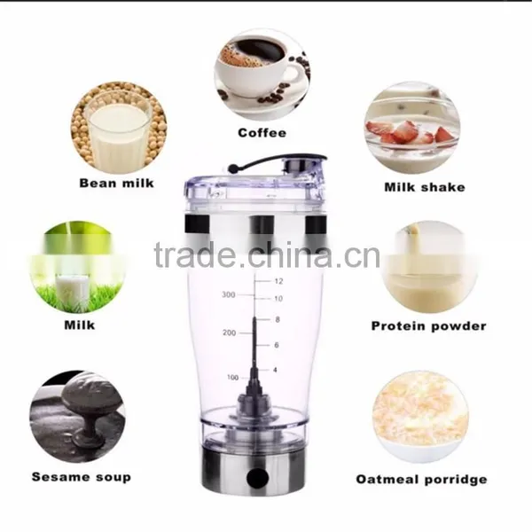 USB Rechargeable Multicolor Vortex Mixer Protein 600ml Joyshaker Water Bottle for Bodybuilding Supplements photo-5