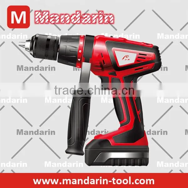 Good Selling Design Cordless Electric Drill With Extra Handle