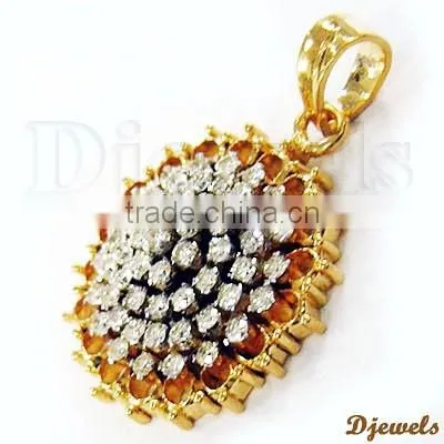 Diamond Gold Pendants, Stylish Diamond Pendants, Diamond Jewelry photo-3