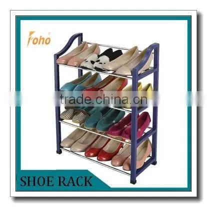 4 Tire 12 Pairs Living Room Portable Wall Shoe Rack FH- SR00284 photo-6
