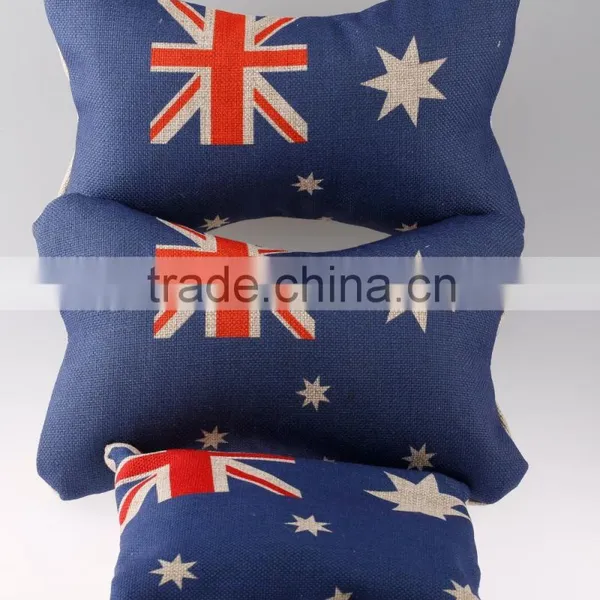 Your Design Custom Print Bone Shape Car Neck Pillow photo-2