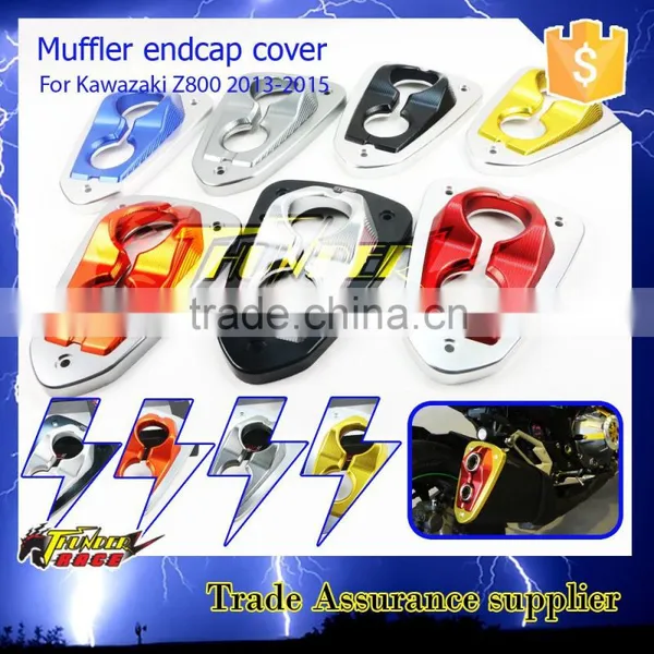 CNC Parts Muffler Endcap Cover for Kawasaki Z800