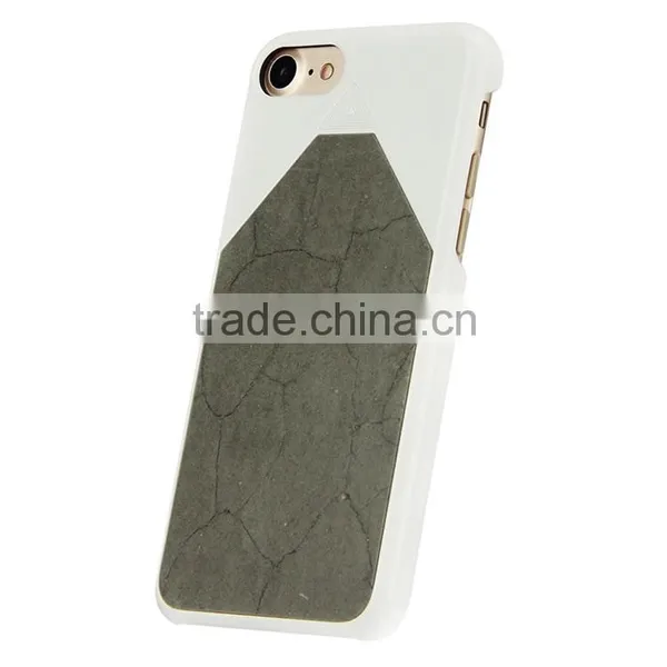 Factory Price Cement Phone Case With PC Frame Back Cover for Iphone 7 Case photo-5