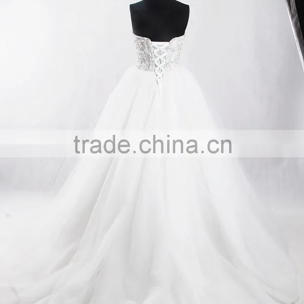 RSW909 China Crystal Beads For Wedding Factory Dresses Ball Gown photo-2