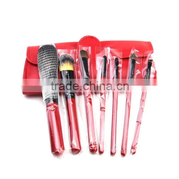 Pony Hair Free Sample 7pcs Makeup Brush Set photo-4