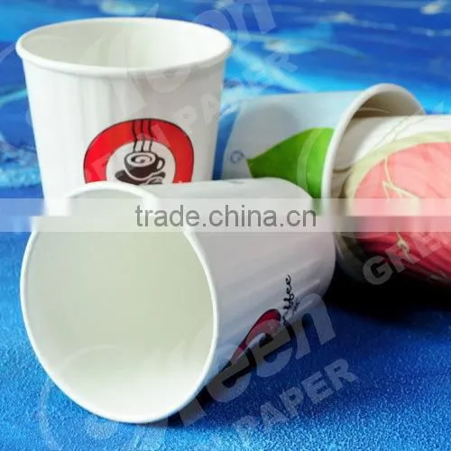Custom Printed Embossed Disposable Paper Cup, Embossed Coffee Cups, Paper Coffee Cup photo-3