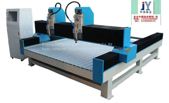 Independent two heads Marble CNC Router JY1825-2
