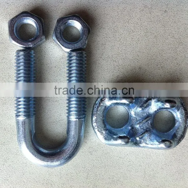 US Type Galv. Malleable Wire Rope Cable Grips photo-3