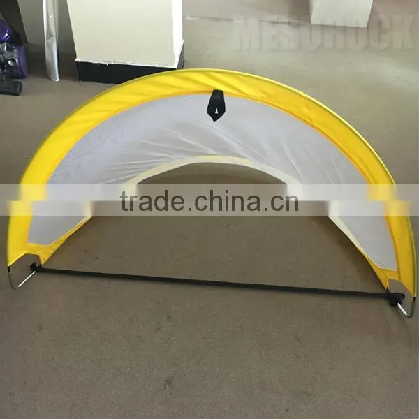 Two Portable Soccer Nets With Carry Bag Pop-Up Soccer Goals Portable Folding Net Set photo-3