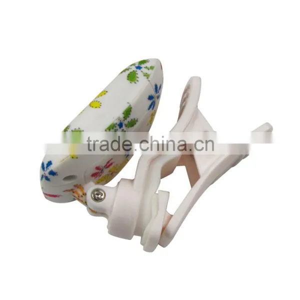 NEW Rowin Clip-On Digital Chromatic Guitar Tuner Flower Pattern Design LT-36 photo-2