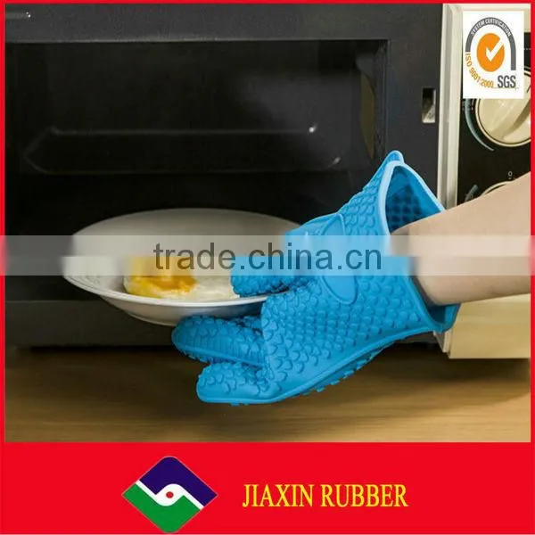 Hand Gloves, Silicone Bbq Baking Gloves, Kitchen Tool With Finger Oven Gloves photo-2