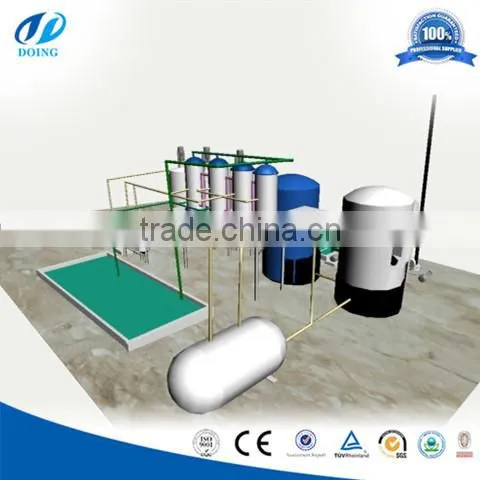 2016 New Design Waste Oil Distillation Machine for Refining Waste Engine Oil to Diesel