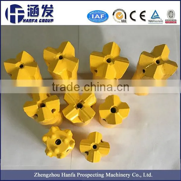 Hard Stone Rock Drilling Taper Cross Bit photo-2