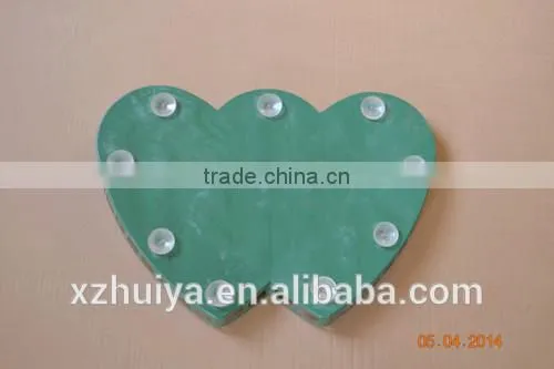 Hot Sale Double Heart Floral Foam in Wedding photo-3