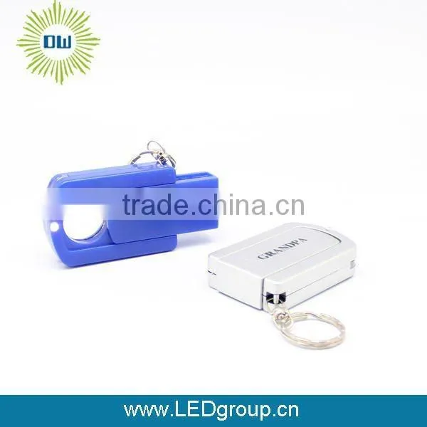Magnifying Led Keychain Light