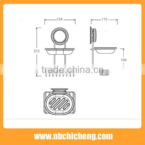 Bathroom Soap Holder Hanging Soap Holder Soap Packaging Box Suction Wall Holder photo-2