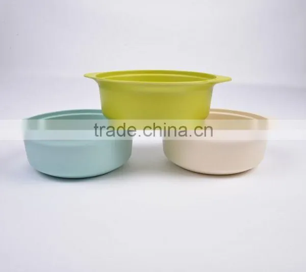 Bamboo Fiber Bowl With Small Handle photo-5