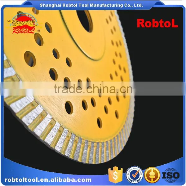 180mm Turbo Diamond Saw Blade Circular Saw Blade Rim Cutting Disc Stone Cutter Wheel Disk Socket Flange 7" photo-3