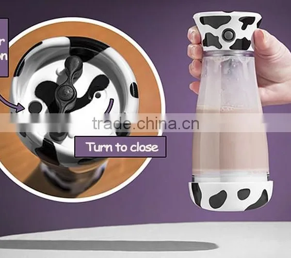 Skinny Moo Self Stirring Mug Coffee Stirring Cups Juice Mixer Stirring Cups photo-2