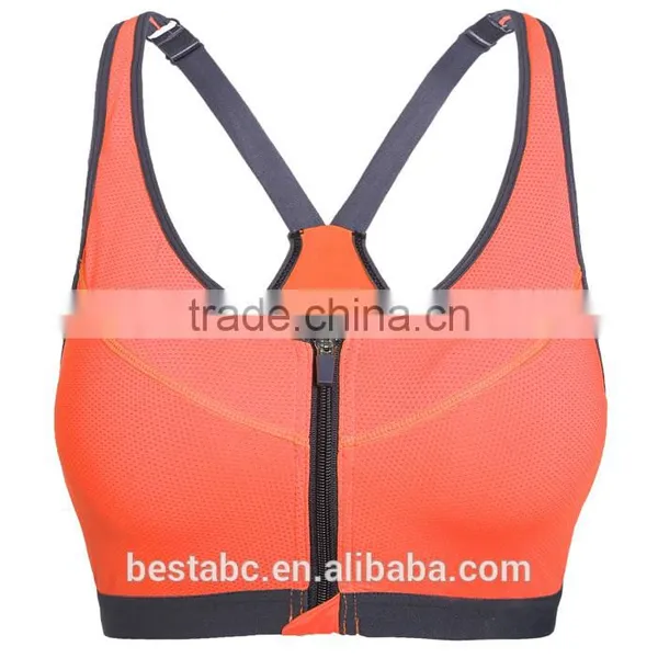 OEM Hot Selling High Quality Ladies Double Layers Seamless Sports Yoga Running Bra for Women Girls Underwear photo-4