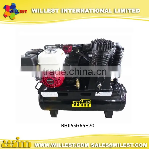 6.5hp Gasoline Piston Belt Compressor BHII30G65H80 photo-3