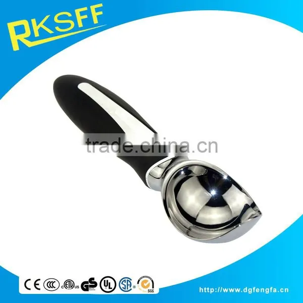 Factory Directly Wholesale Popular Black Metal Ice Cream Spoon photo-3