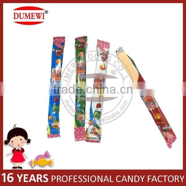 Fruit Flavor Sour Chewy Milk Candy PVC Jar Package photo-3