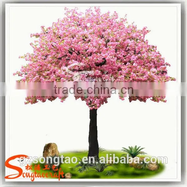 New Design Silk Cherry Blossom Large Artificial Cherry Blossom Tree Wedding Blossom Tree photo-5