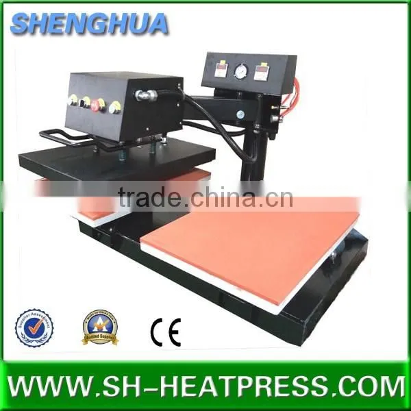 Automatic Heating Two Bases Heat Transfer Press 60x80 photo-3