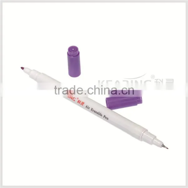 Kearing High Quality 15.8 cm Length Air Erasable Fabric Marking Pen1.0mm and 0.5mm Dual Tips #AV1005 photo-3