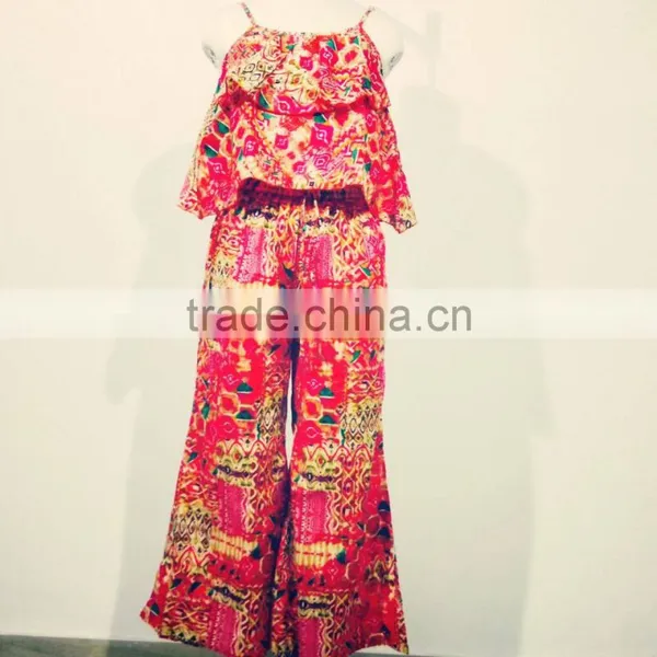 VIBRANT AND COLORFUL CROP TOP PALAZZO PANT COMBOS photo-3