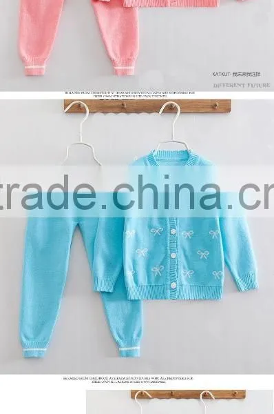 2016 Newest Newborn Baby Sweaters 2 Pieces Playsuit Track Suits photo-3