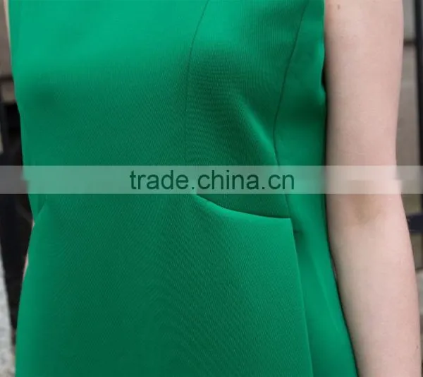 Western Style Dress Fahion Ladies's Slim Fit Summer Knitting Simple Style Sleeveless Lovely Dress photo-4