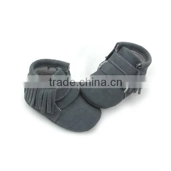 Multi Colors Baby Moccasin Shoes Double Layers Baby Boy Boots photo-4