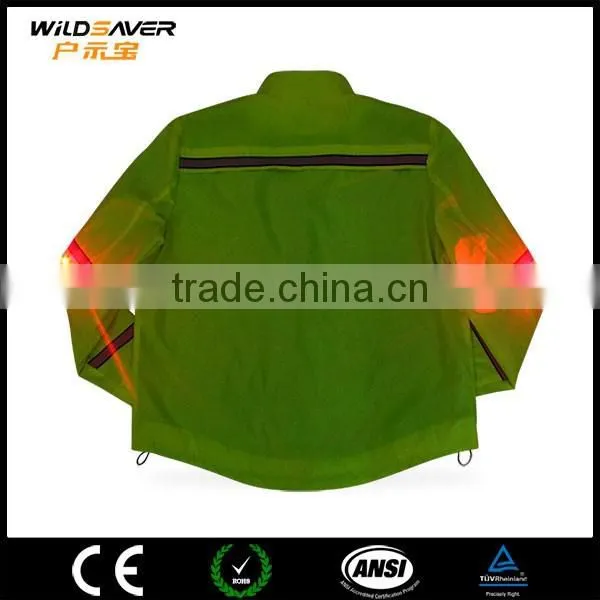 Hi Vis Reflective Waustcoat Survey Safety Vest Long Sleeve Reflective Safety Vest photo-5