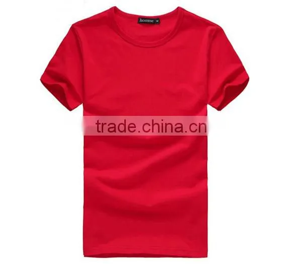Cheap 180 Gsm Blank/plain T-shirt Wholesale From Guangzhou photo-4