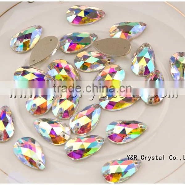 Crystal Stones for Wedding Dress,sew on Crystal Stones for Clothing photo-4