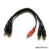 Sell 3.5mm Stereo and 2RCA Plug to 3RCA Plug