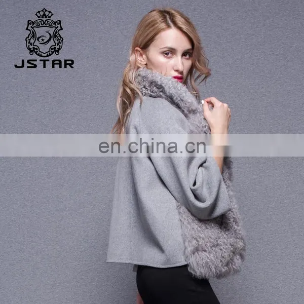 Lamb's Lapel Cashmere Latest Design Coats Womens Wool Coat photo-4