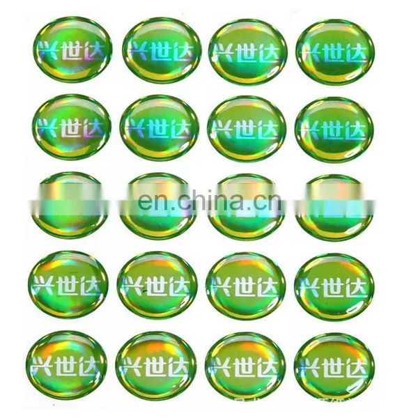 Factory Specializing for Crystal Epoxy Plastic Sticker/self-adhesive PVC Crystal Disu Trademark photo-6