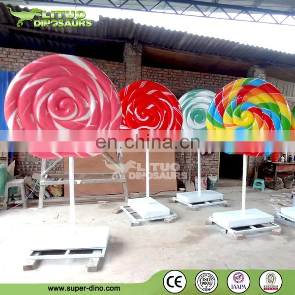 Gaint Size Resin Candy Statue Decoration photo-2