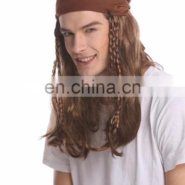 Carnival Pirate Brown Party Wigs MW-009 photo-5
