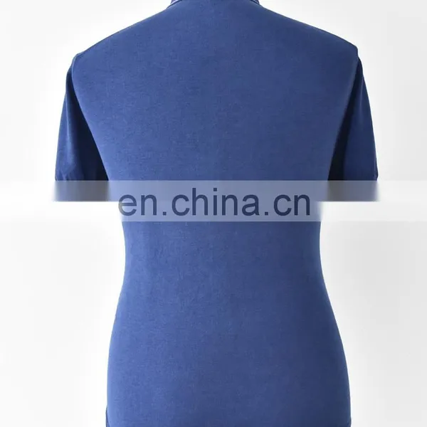 Fashionable Men Knitted Cotton Polo Shirt photo-4