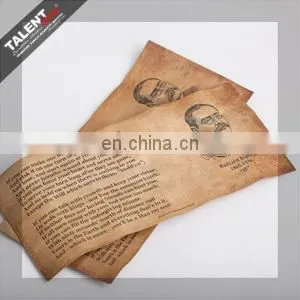 Custom Printed Brown Kraft Paper Hangtag for Garment photo-3