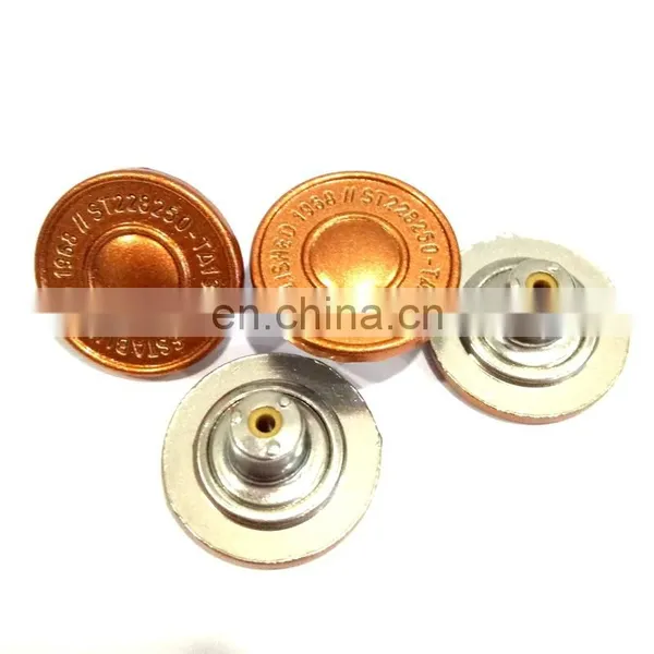 20mm Zinc Alloy Button, Metal Buttons for Customized Design photo-2
