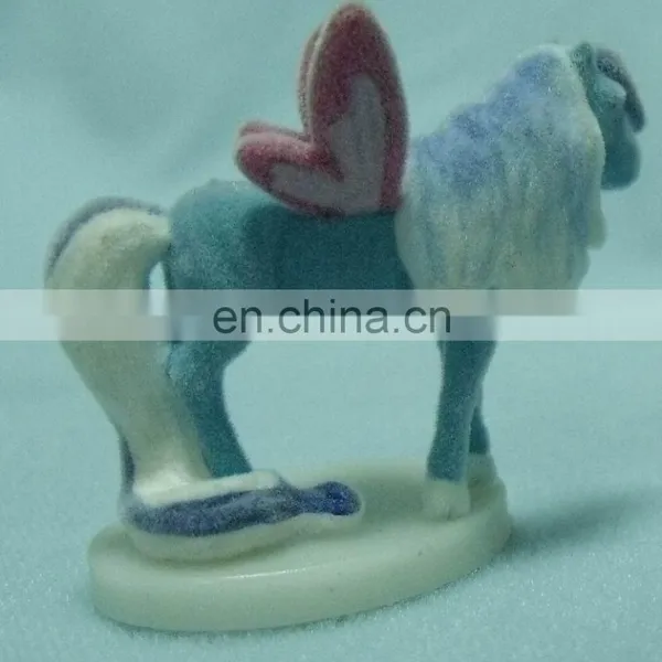 Flying Horse Flocking Animal Toy