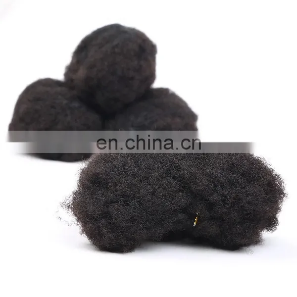 Tight Zigzag Afro Kinky Curly Extensions Sewing to Weft 6''-32'' Available Brazilian Virgin Hair Afro Kinky Curly photo-6