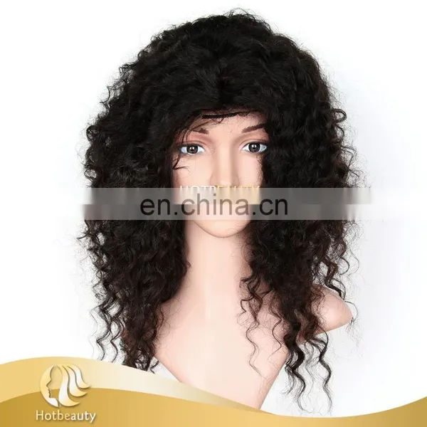 Wholesale Custom Kinky Curly Virgin Human Handmade Wig photo-2