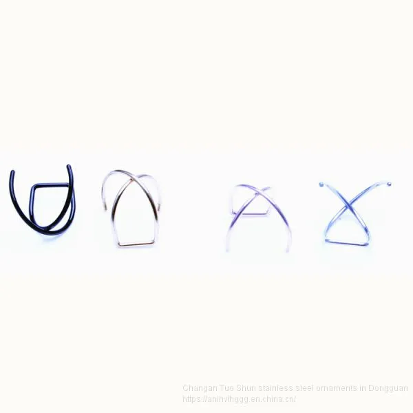 Factory Direct Sales New Clip Ear Clip, Nose Clip, Titanium Steel, Stainless Steel, Foreign Trade Accessories photo-5