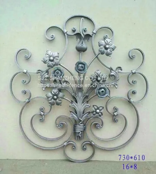 Wrought Iron Ornaments/ Wrought Iron Elements/ Wrought Iron Decorate Parts photo-2